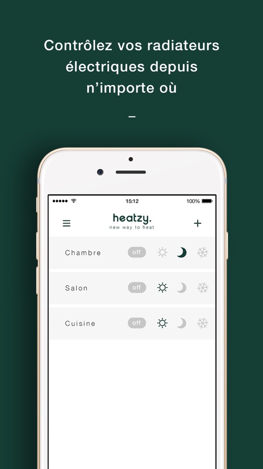 #1. Heatzy (iOS) 由: Heatzy