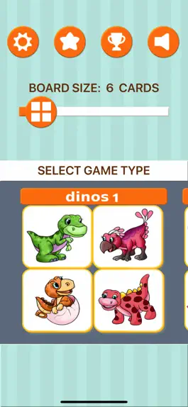 Game screenshot Dinosaur Memory Games for Kids hack