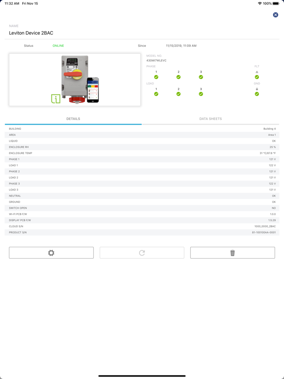 Leviton Inform iPad screenshot 5 - Productivity app