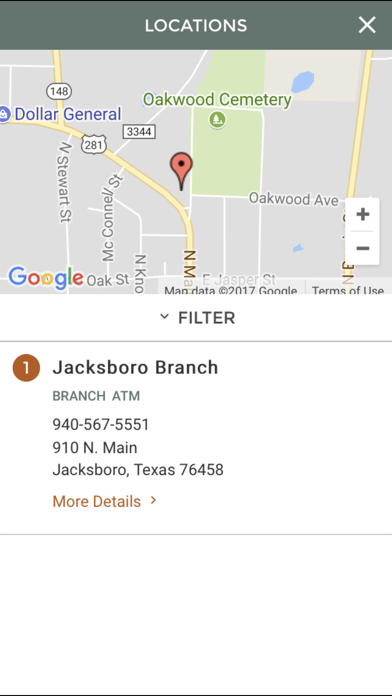 Jacksboro National Bank Mobile Screenshot