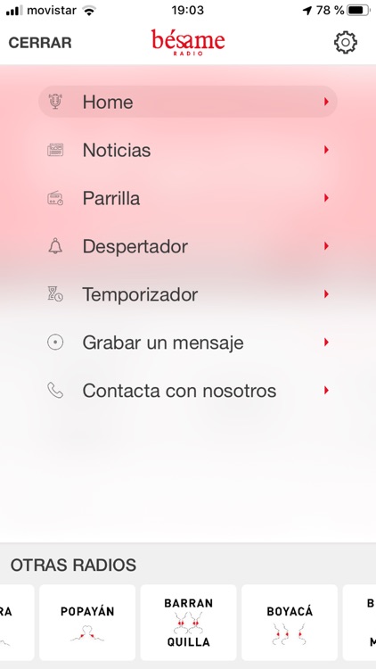 BésameFM para iPhone