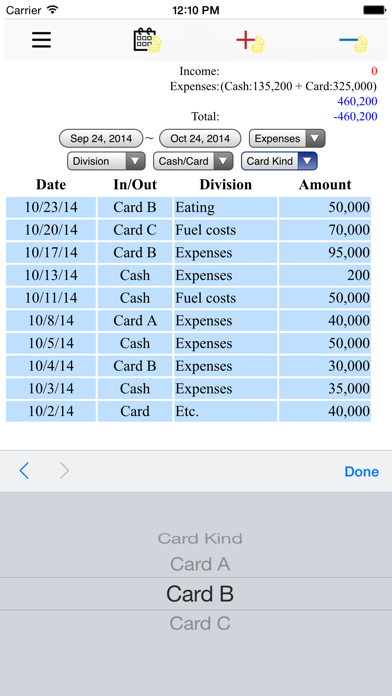 Oh My Money ( Account book ) Screenshot