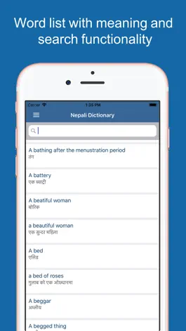 Game screenshot Nepali Dictionary & Translator apk