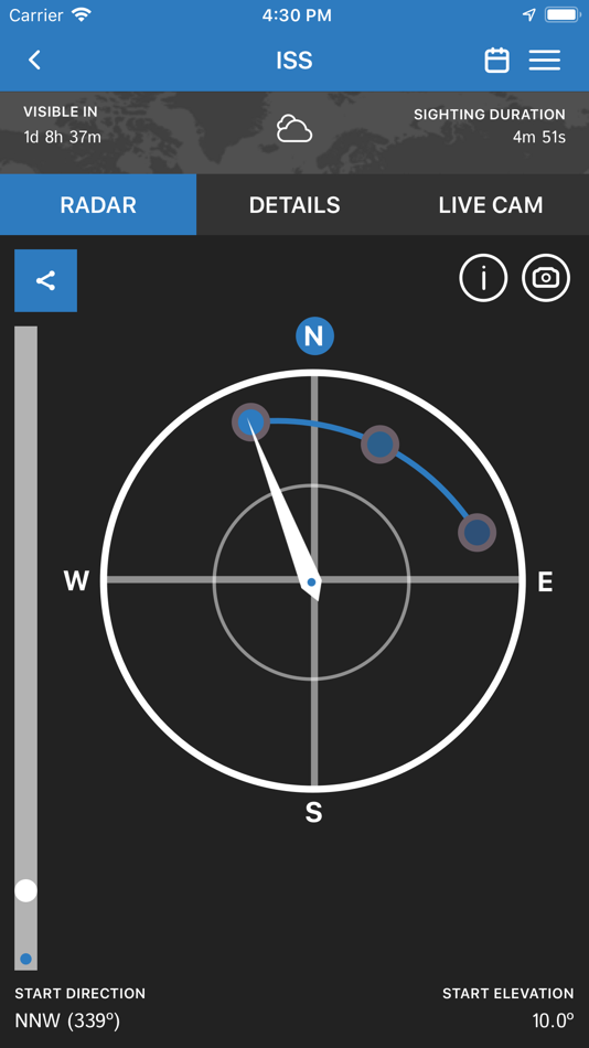 #3. ISS Detector (iOS) 由: Derk Vrijdag