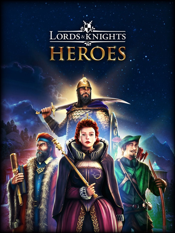 Lords & Knights - Mobile Kings на iPad