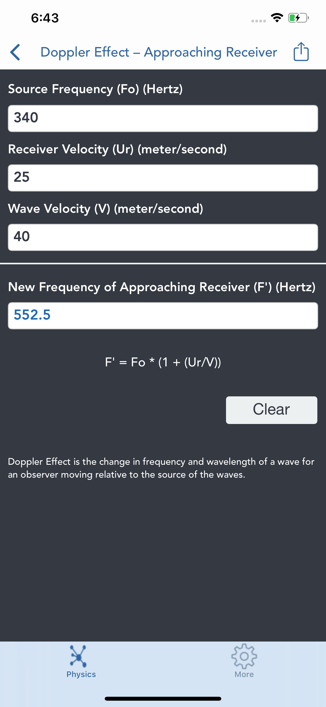 Physics Calculators Converters screenshot 4
