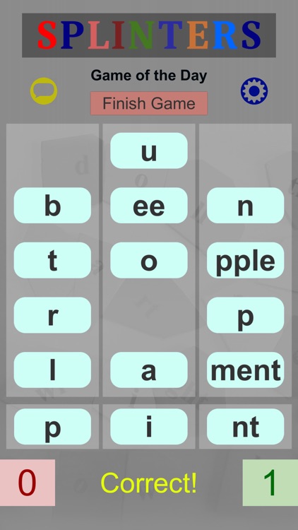 Splinters: Word Game by Samuel Atkinson