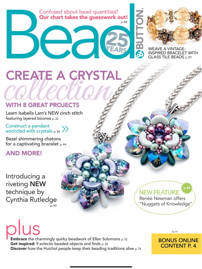 Bead and sale button magazine