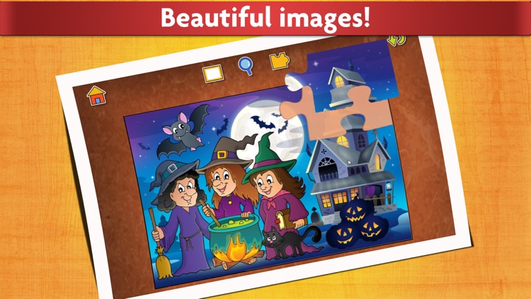 Halloween Kids Jigsaw Puzzles screenshot-4