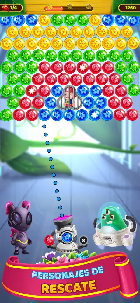 Flower Games - Bubble Shooter