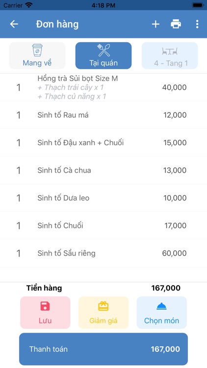 Suno F&B Gọi món screenshot-6