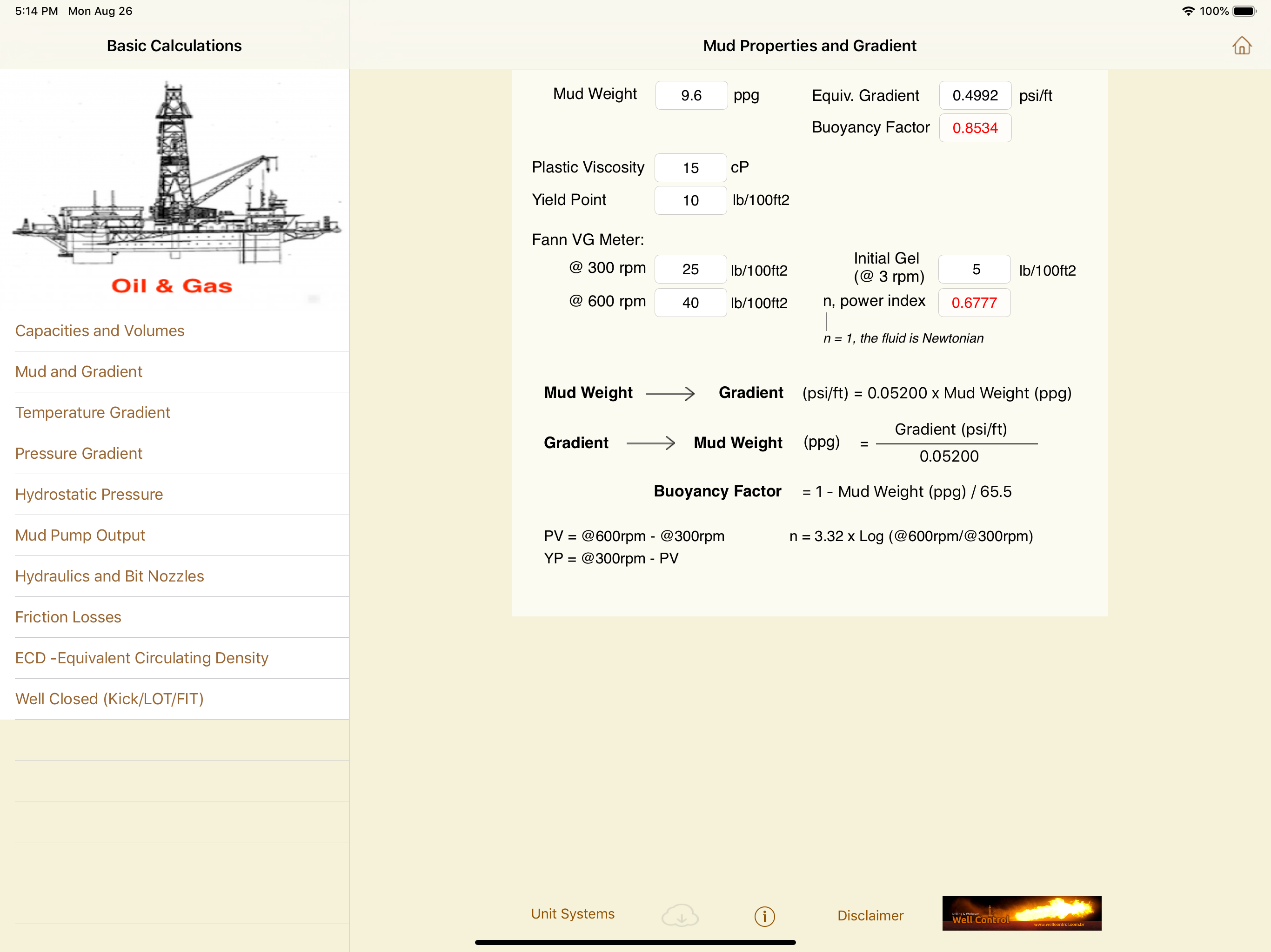 Drilling Hydraulics (Basic)