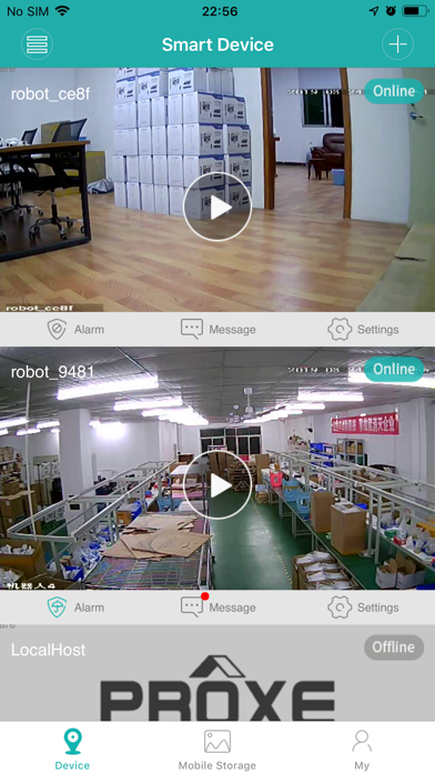 PROXE CAM CONTROL iPhone screenshot 5 - Photo & Video app