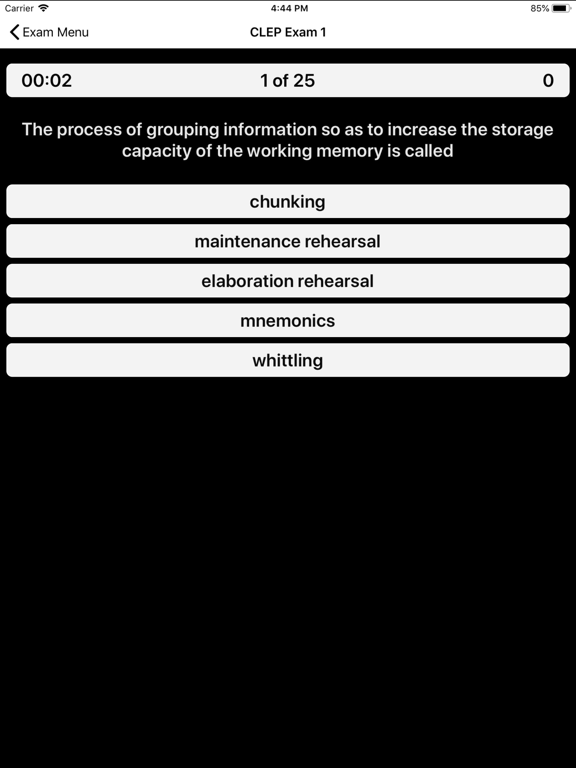 Screenshot #5 pour CLEP Edu Psychology Prep