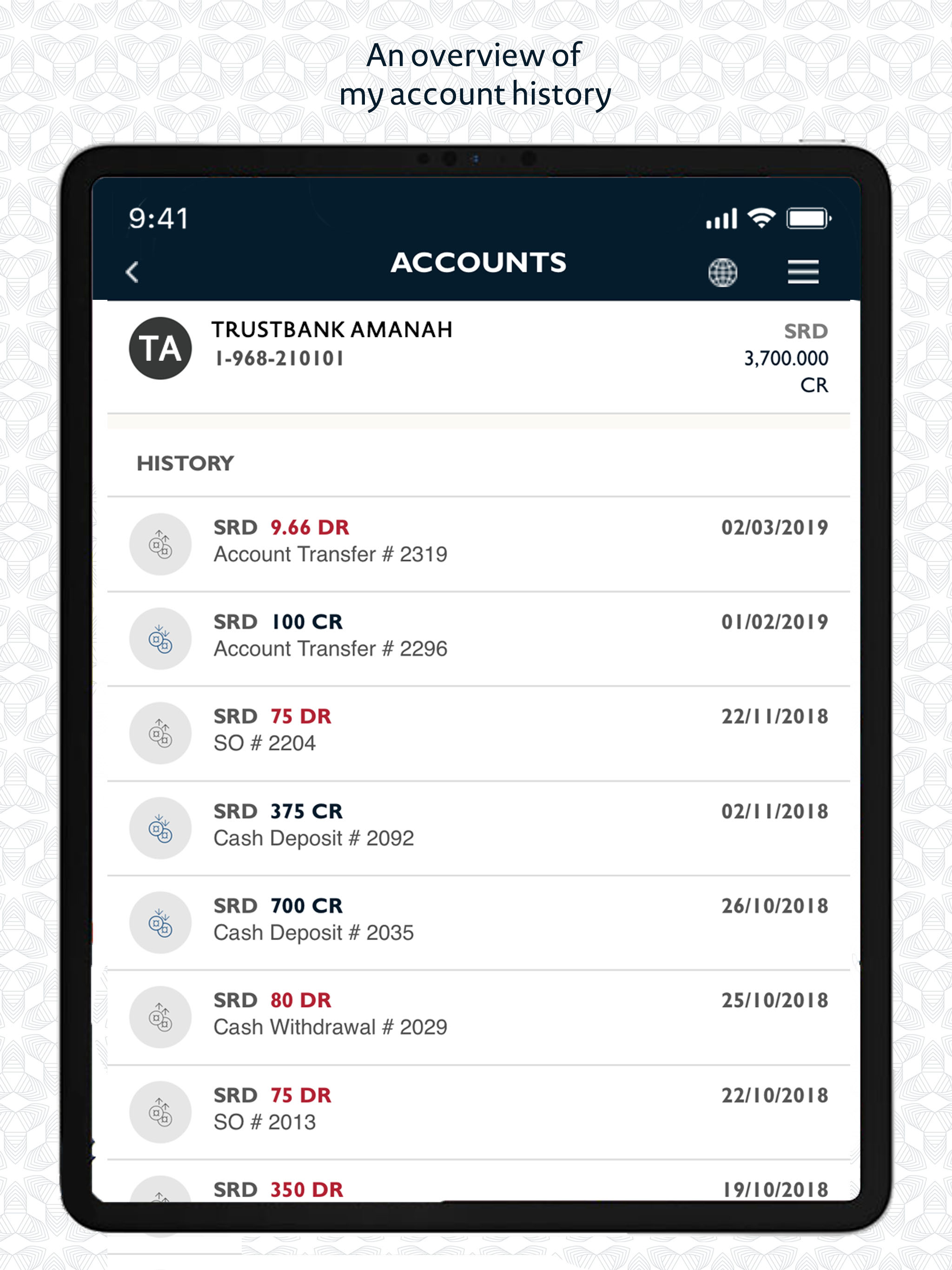 TrustbankAmanah Mobile Banking