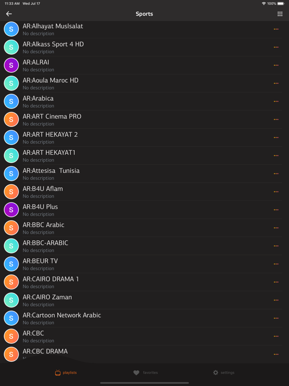 Screenshot #6 pour Tv Tap IPTV Smart HD Player