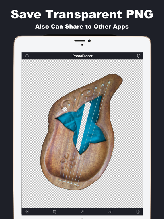 Simple BackgroundEraser iPad screenshot 4 - Photo & Video app