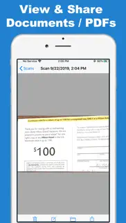 scanner - pdfs & documents iphone screenshot 2