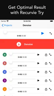 denoise audio - remove noise iphone screenshot 4