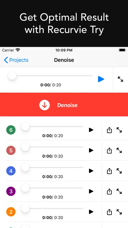 Denoise Audio - Remove Noise screenshot 4 of 6