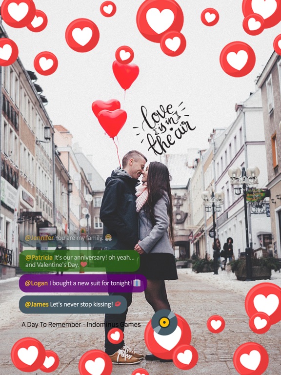 Valentines Day Video Card 2020 iPad screenshot