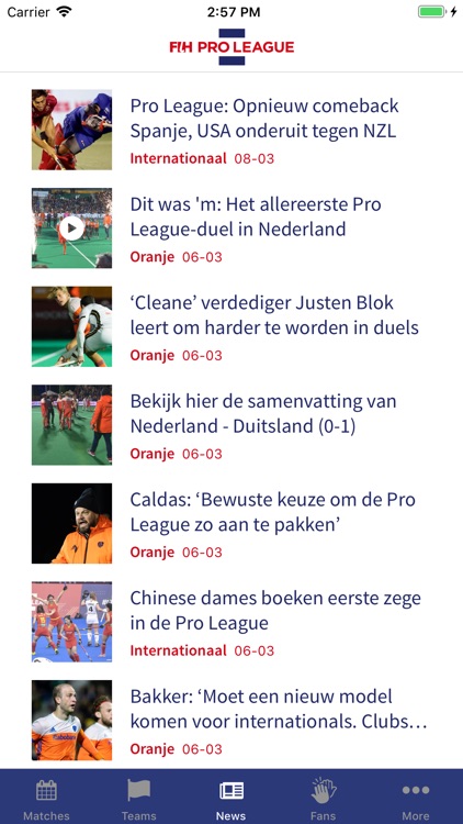 FIH Pro League NED