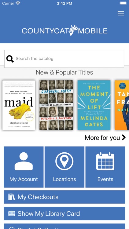 CountyCat Mobile App