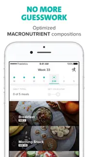 freeletics nutrition iphone screenshot 3