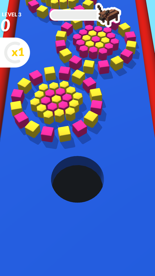 #7. Holoo - Swallow every cube ! (iOS) By: ELIA GAMES