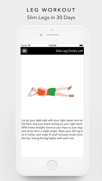 LegFit - Leg Workout Trainer Screenshot