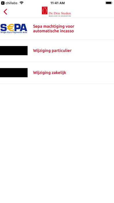 Screenshot #3 pour De Drie Steden Assurantiën