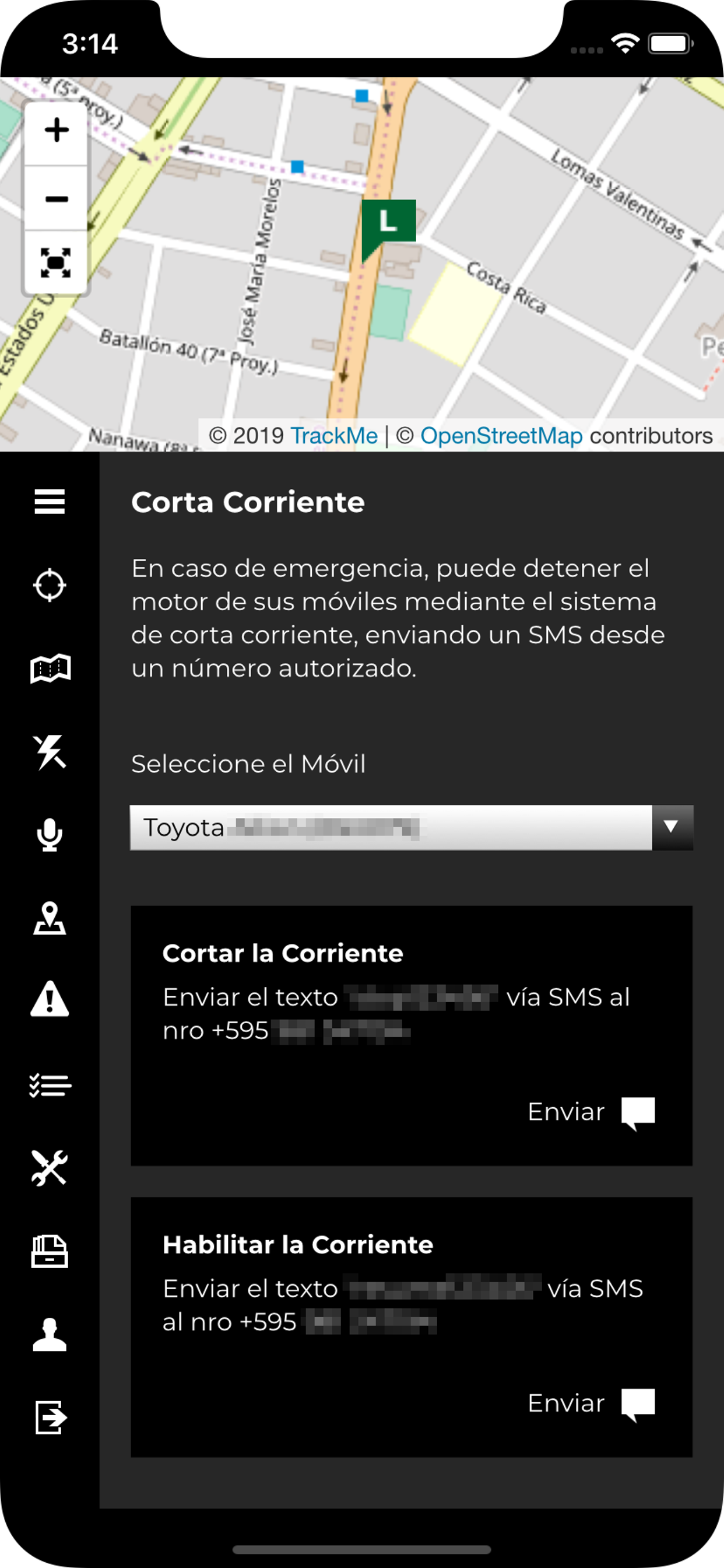 TrackMe Paraguay screenshot 3