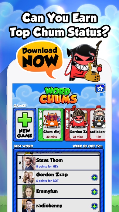 Word Chums Screenshot