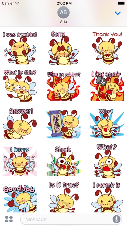 Honey Bee BeeMoji Sticker