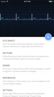 instant ecg - mastery of ekg iphone screenshot 3