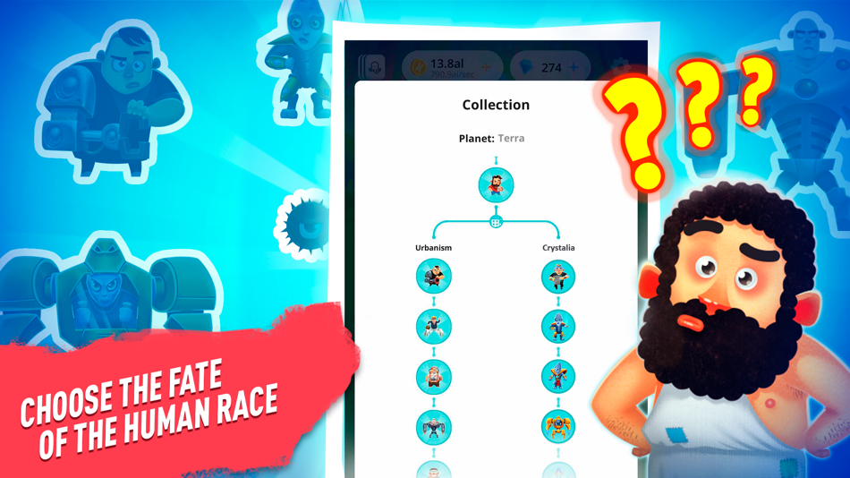 #2. Human Evolution - Idle Clicker (iOS) 来自: WAZZAPPS GLOBAL LIMITED