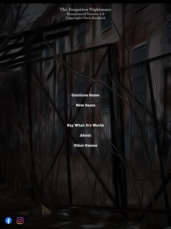 The Forgotten Nightmare iPad screenshot 7 - Games app