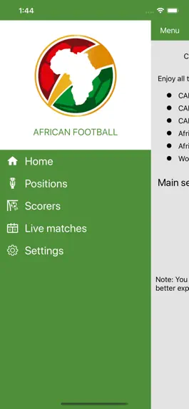 Game screenshot African Football live mod apk