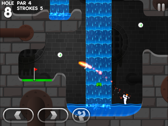 Super Stickman Golf 3 iPad app afbeelding 1