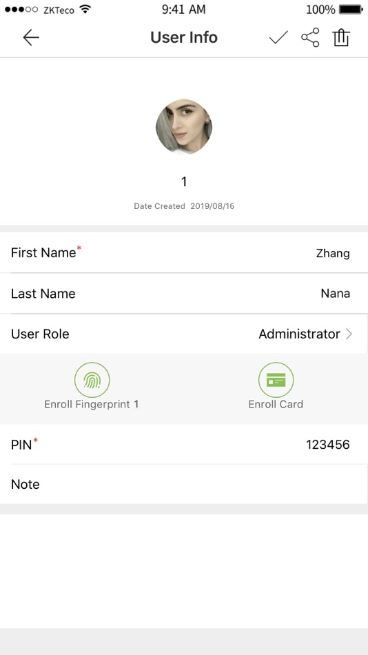 #5. ZK SmartKey (iOS) By: ZKTeco Inc.