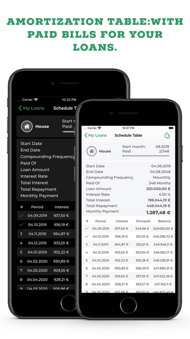 Loan Calculator and Manager Screenshot