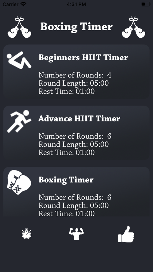 #1. Boxing Round Interval Timer (iOS) 由: usman hamid