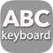 The all new alphabetically ordered keyboard for is here