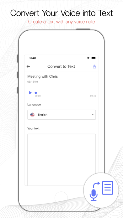 Screenshot #3 pour Voice Recorder App - VRA