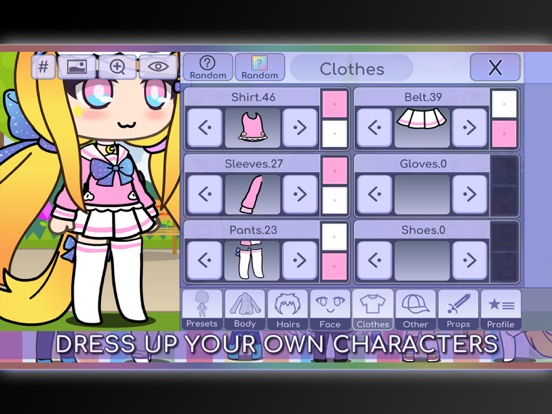 Gacha Life iPad app afbeelding 2