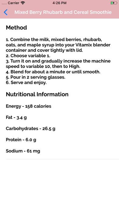 Healthy Smoothie Recipes|Diet Screenshot