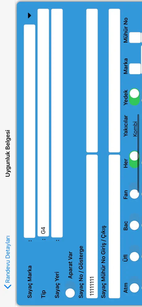 Gasline Mobil Randevu