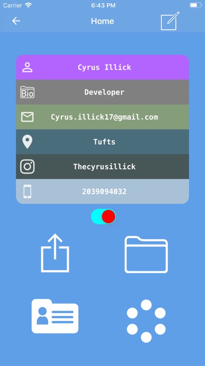 Ligo - A Digital Business Card
