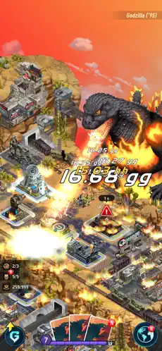 Captura de Pantalla 1 Godzilla Defense Force iphone