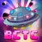 3D game, space, UFO and planets